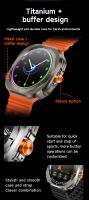Reloj inteligente 7 Ultra GPS Compass para deportes al aire libre para hombre, Pantalla AMOLED HD, frecuencia cardíaca, llamada BT, Z7 ULTRA, nuevo - details 1