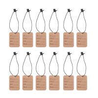 Etiquetas de precios y para colgar ropa, etiquetas para marcar ropa, etiquetas sin cadena, etiquetas de tienda, 1000 unidades - details 0