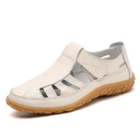 Sandalias Retro Nuevas 2025 Suela Suave Madre Velcro Zapatos Casuales para Mujer - details 5