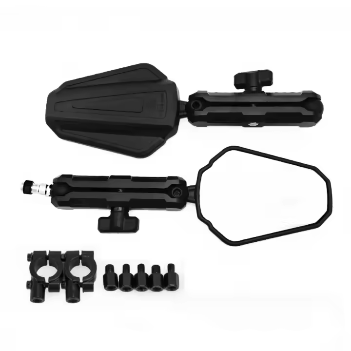 Espejos retrovisores para motocicleta M8 M10, espejo de manillar universal Emark, espejos retrovisores plegables 360 para motocicleta °   Ajuste para KTM Duke 390 duke790 890adv 1290 ADV Adventrue - 1