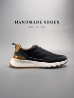 Zapatos hechos a mano de cuero genuino de moda auténtica de cuero de vaca transpirable zapatos de hombre - details 27