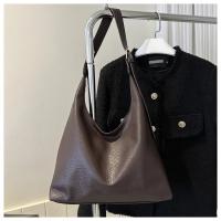 Bolso de mano de cuero de moda para mujer, tendencia 2025, bolso de hombro Simple grande de alta capacidad, bolsos de mano para mujer, bolsos de mensajero - details 15