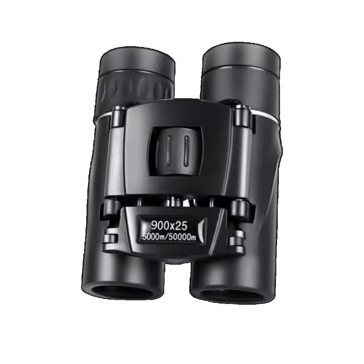 Binoculares de visión nocturna de bajo nivel, luz HD de alta potencia, prismáticos portátiles de viaje - 1