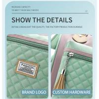 Bolsa de tela impermeable de nailon portátil de gran capacidad bolsa de almuerzo de hilo de bordado para mujer bolsa de hielo bolsa de picnic para salir - details 30