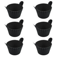 Huevera de silicona para freidora de aire, 6 unidades/juego de taza antiadherente para hornear huevos, molde para cocinar huevos, utensilios de cocina para hornear, artículos para el hogar, regalos, accesorios para el hogar, accesorios de cocina - details 0