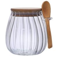 Tarros Herméticos para Alimentos Ollas de Almacenamiento de Cocina Tarro de Vidrio con Tapa - details 0