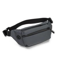 Riñonera impermeable para hombres y mujeres Bolsa de cintura para el vientre, plátano, canguro, cadera, marido, teléfono, bolso de trabajo - details 0