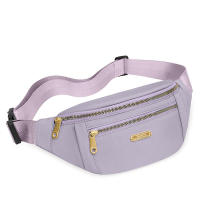 Riñonera sencilla y versátil, bolso de hombro ligero con bolsillos para senderismo, mping y viajes - details 2