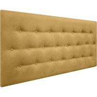 Cabeceros de Cama tapizados con Tejido Antimanchas, Estructura Madera Acolchado- Cabezal Dormitorio y Matrimonio Moderno Mod. Paris Todas Las Medidas y Colores (Rosa, 135 * 70) - details 19
