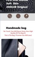 Mochila antirrobo con cremallera para mujer, bolso de mano de hombro de moda con correa extraíble para el trabajo - details 4
