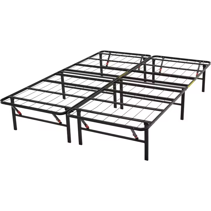 Somier Plegable Fijo Montaje Sin Herramientas Almacenamiento Bajo la Cama Cama Individual - 1