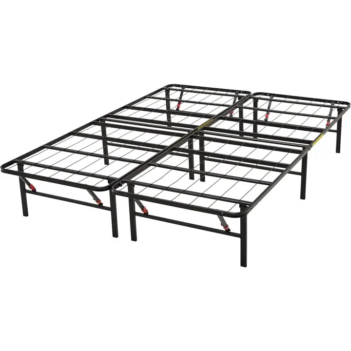 Somier Plegable Fijo Montaje Sin Herramientas Almacenamiento Bajo la Cama Cama Individual - 1