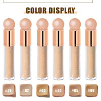 Hot-up Bsimone corrector base líquida de larga duración mate magnífico brillo tono de piel base líquida impermeable a prueba de sudor - details 1
