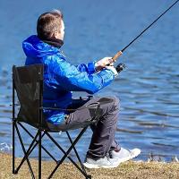 Silla Plegable De Ocio Al Aire Libre, Silla Plegable Portátil Con Reposabrazos Para Pesca, Camping Y Playa - details 1