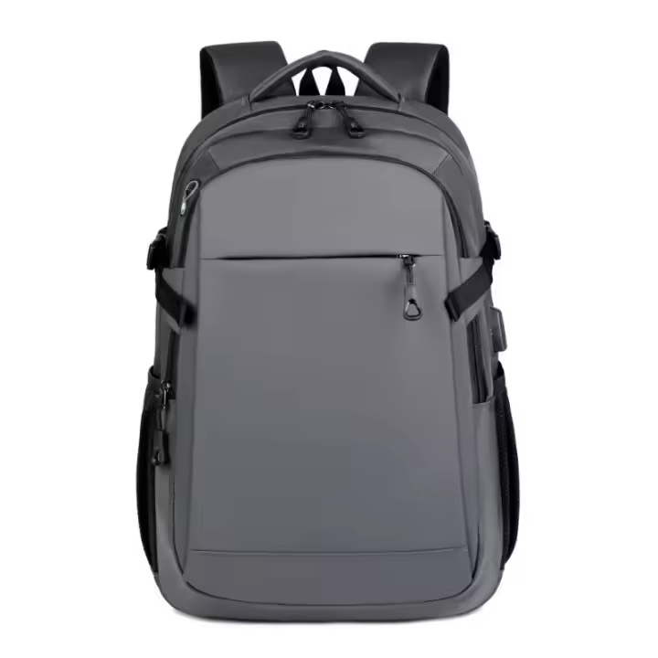 Mochila Portátil Hombre 20L Antirrobo Impermeable para Viaje y Trabajo, Negro - Resistentes con USB y Bolsillo para Portátil 15 Pulgadas - 1