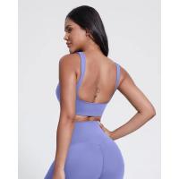 Top de gimnasio para mujer, sujetador deportivo con realce para correr, sujetador deportivo de Yoga sin costuras con soporte alto - details 4