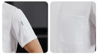 Servicio de comida, ropa de cocina, chaqueta de cocinero para restaurante, camisa de malla transpirable para panadería, uniforme de Chef de Catering, monos de camarero - details 6
