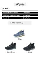Zapatos para caminar con amortiguación de aire para adultos para correr al aire libre para hombres, zapatos deportivos ligeros y transpirables - details 5