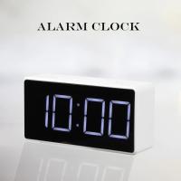 Reloj despertador Digital LED con retroiluminación, calendario de datos y hora, reloj de mesa con retroiluminación electrónica - details 3