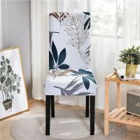 Funda geométrica de LICRA elástica, fundas elásticas para sillas para bodas, hoteles, banquetes y comedores - details 6