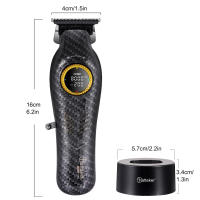 Hatteker-Motor sin escobillas de 8000RPM, cortadora de pelo profesional, cargador Base, pantalla LED, cortadora de pelo, Máquina para cortar cabello para hombres para el hogar - details 13