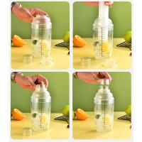 Coctelera de plástico para el hogar, utensilios de bar, taza mezcladora de vino, 1 piezas, 300ml/500ml/700ml/1000ml - details 4