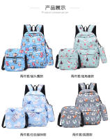 OKKID Set de Mochila Escolar para Niñas 3pcs Bolsa de Animal de Gato Adecuado para Edades 7-12 - details 15