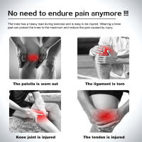 Rodillera de compresión para aliviar el dolor articular y la artritis, 1 piezas, compresión para mejorar la circulación en cualquier lugar - details 3