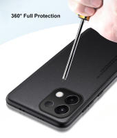 Funda de lujo de cuero PU para Oppo K13 X 5G Cubierta trasera de silicona a prueba de golpes - details 6