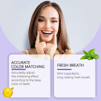La pasta de dientes morada refresca el aliento, cuida suavemente los dientes, limpia, reduce las manchas y los olores. - details 5