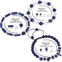 Kit x3 Pulseras Sanadoras de Amatista |   Para Relajación Profunda, Armonía Interior y Protección Energética |   Regalo unisex para practicantes de yoga |   Piedra Natural con Poder Curativo |   Joyería Terapéutica Mujeres/Hombres - details 11