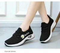 Zapatos Deportivos Casuales para Mujer Estilo Otoño Nuevo Zapatos de Tela de Pekín Antiguo Tejidos a la Moda Zapatos de Caminar con Margaritas - details 11