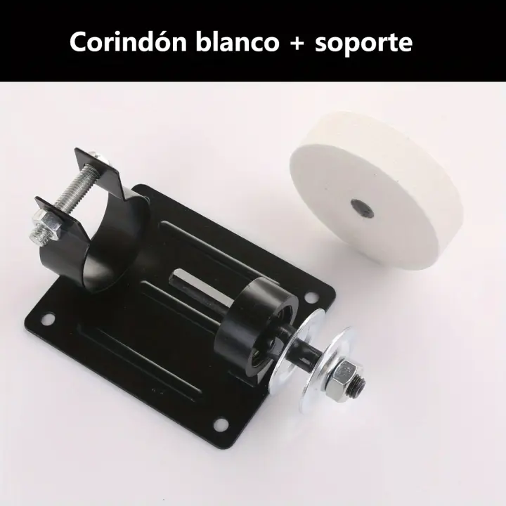 Mini lijadora de Correa con soporte，Pulidora eléctrica rectificadora de Metal - 1