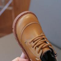 Botas de moda para niños y niñas, zapatos de cuero elegantes, versátiles, antideslizantes, suaves y cómodos, estilo coreano, invierno, 2024 - details 7