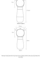 Taza de agua saliente para perro, botella de agua portátil, taza de acompañamiento para caminar, suministros de agua potable para mascotas, comedero para gatos, tazón para perros - details 16