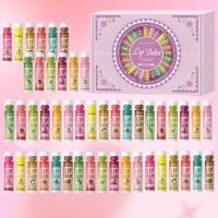 Juego de Labial Hidratante de 48 Piezas Fragancia de Flores Natural Color Labial Brillante - details 1