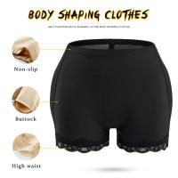 Ropa interior moldeadora de cuerpo con almohadillas de relleno para la cadera, bragas de Control potenciador de trasero grande, ropa moldeadora suave para el vientre, nalgas falsas de talla grande - details 5