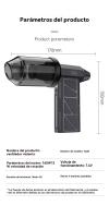 Nuevo Ventilador Violento 13W Ventilador Mini para Acampar al Aire Libre de Alta Velocidad Sin Escobillas - details 12