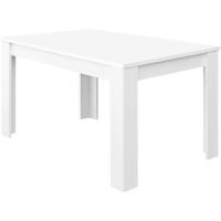 Mesa de Comedor Extensible de Madera Blanca Estilo Canadiense 140 a 190cm Ancho 90 Altura 78 - details 30