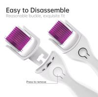 Kit de rodillo Derma 3 en 1, agujas de titanio 180, 600, 3 cabezales de repuesto, microaguja DRS, Dermaroller para el cuidado de la piel MTS - details 1