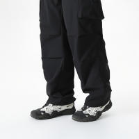 Pantalones de trabajo de marca de moda de verano para hombres, pantalones largos informales ajustados y sueltos de estilo coreano - details 12