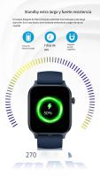 Reloj inteligente deportivo para hombre y mujer, pulsera resistente al agua con batería de larga duración,llamada BT,para teléfono - details 5