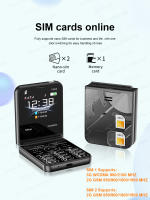 Teléfono móvil plegable con 2 tarjetas SIM, pantalla de 2024 ",3G WCDMA,2,6 - details 2