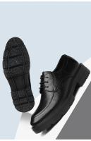 Zapatos con elevador de vestir para hombre, plataforma transpirable, informales, de negocios, de lujo, de cuero genuino, 5/8/10CM, más altos - details 9