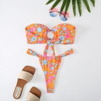 Conjunto de Bikini de Moda 2024 Traje de Baño Tanga Minimalista para Mujeres - details 3