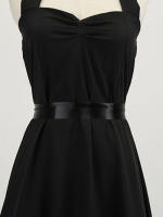 Women big swing casual party 50s 60s halter vintage dresses - details 9