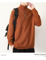 Suéter de Invierno para Hombres Cálido y Grueso de Punto Camisas Inferiores Sólidas Clásicas - details 5