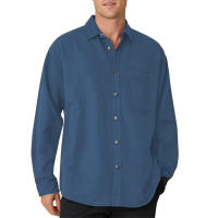 Camisa Silbon deportiva micropiqué verde claro Slim de hombre - details 0