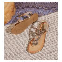 Sandalias Plataforma Mujer Strass Verano 2025 - Diseño Bohemio con Tacon Ancho Cómodo - Zapatos Elegantes Playa y Fiesta - details 30