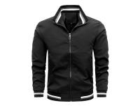 Primavera otoño Bomber moda Hip Hop desgaste ts ropa de golf para hombres chaquetas ligeras de béisbol ropa - details 2